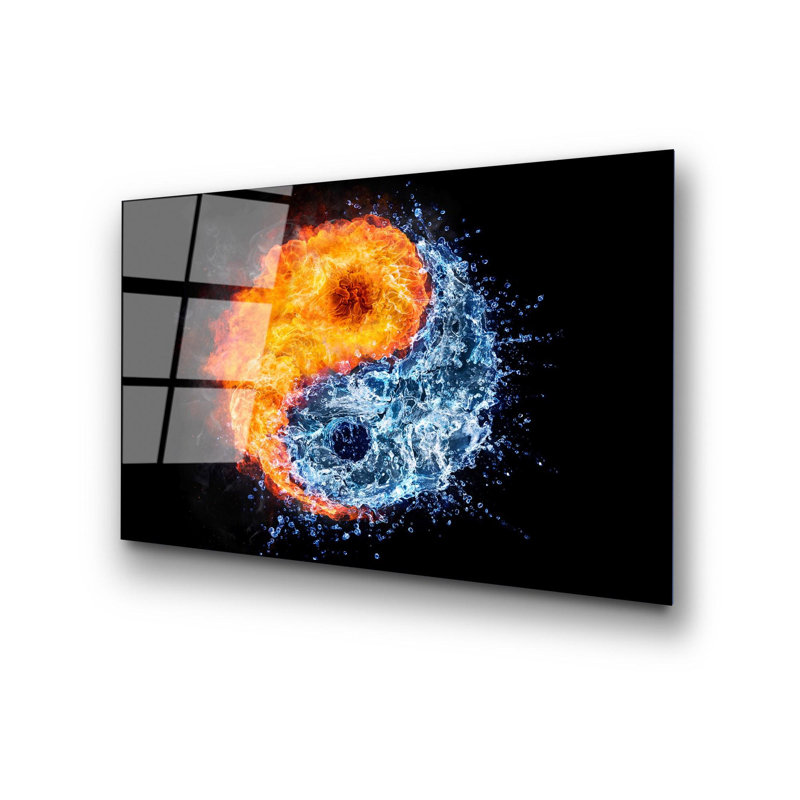 Boze Print on Glass