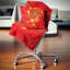 Gros plan de pétales de fleurs rouge vif - coussin imprimé floral-30721188-30721184