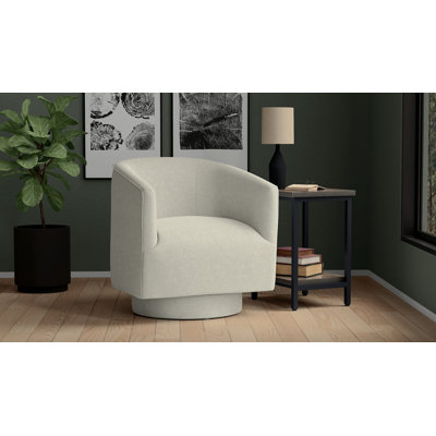 Fauteuil d'appoint pivotant