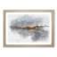 Cambridge Massachusetts Skyline in Abstract - Picture Frame Graphic Art Print-55680531-55680528