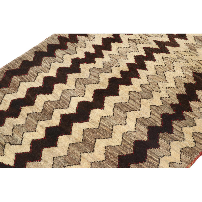 One-of-a-Kind 2'9" x 3'11" Hand Knotted Area Rug