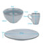 Diphda Ceramic Dinnerware Set 12 Piece - Service for 3