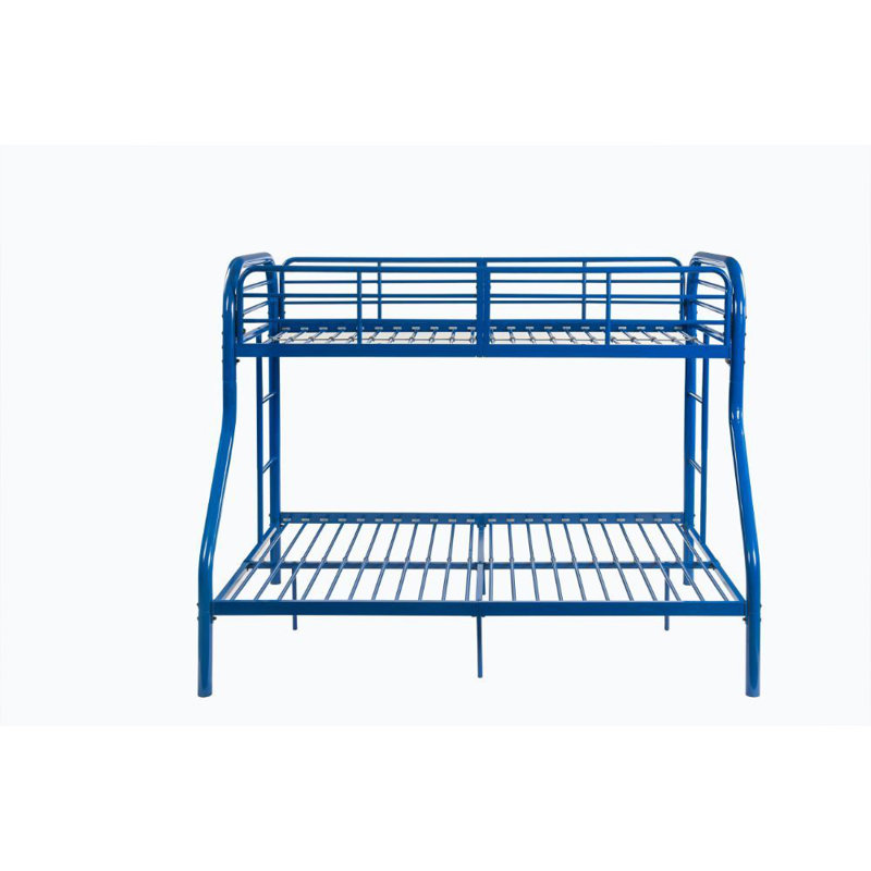 Henline Kids Bunk Bed, Twin Over Full, Blue