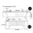 Modern style TV stand with coffee table