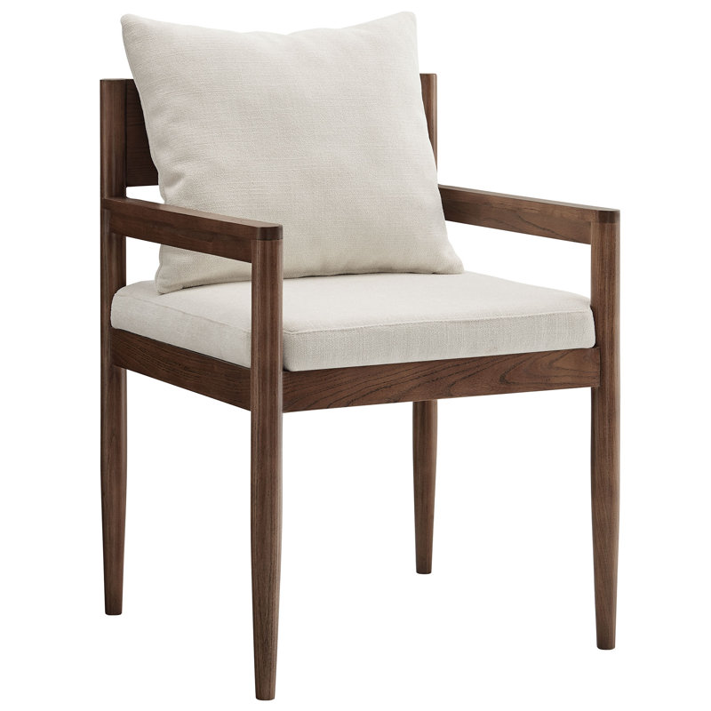 Remington Wood Dining Armchair, Salt