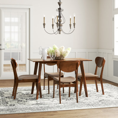 Ensemble de salle à manger rectangulaire 5 pièces Hollman H 29,9 po x l 47,2 po x P 29,5 po Hollman