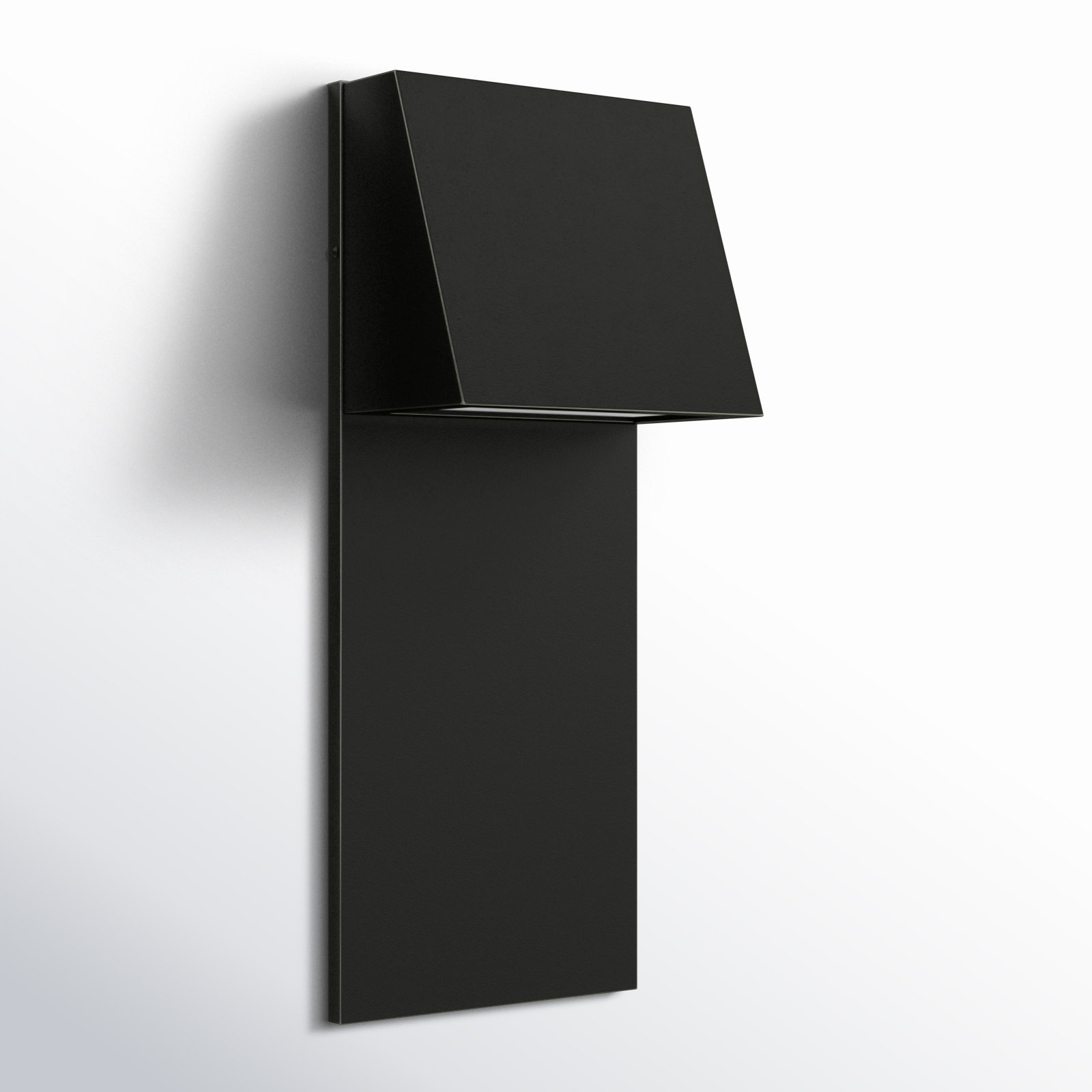 Canto Outdoor LED Wall Light, Antique Bronze, 20" H x 8" W x 5" D