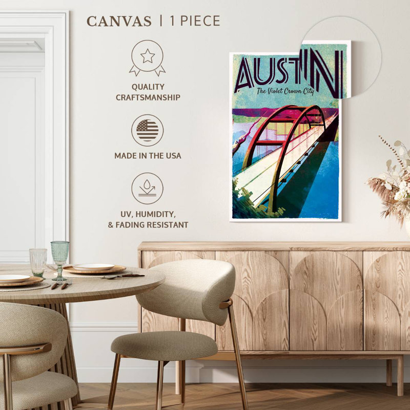 Austin Poster, 30" H x 20" W
