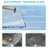 56"-60" W x 58" H Double Sliding Semi-Frameless Bathtub Shower Door with Tempered Glass-114023130