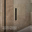 Porte de baignoire de dérivation 59,62 "x 62" avec technologie CleanCoat Levity-60716792-60716793