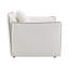 Chaise d'appoint rembourrée avec coussin