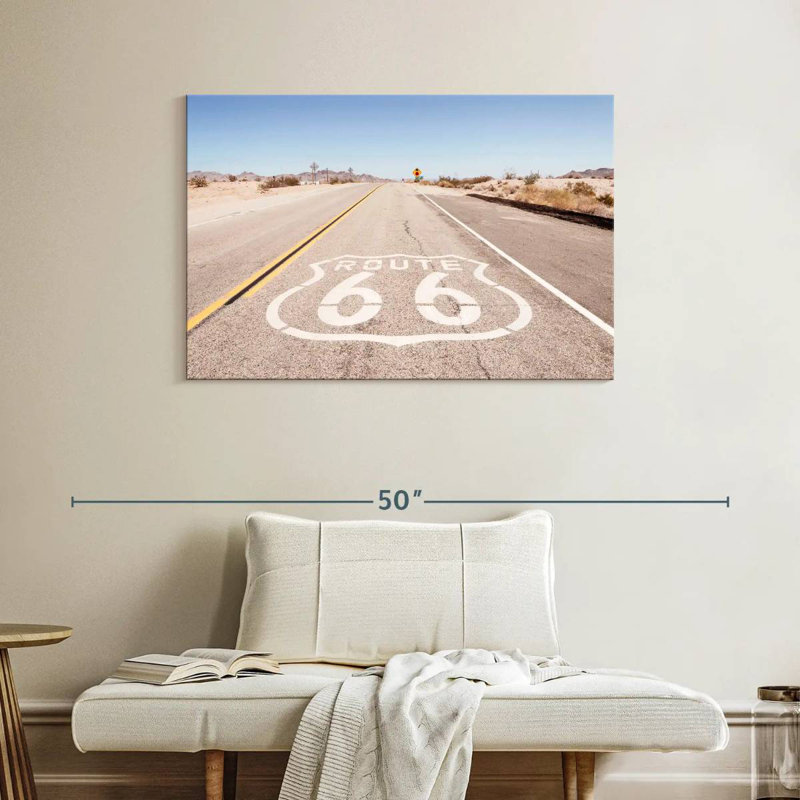 Mehar American West Route 66, H 26 po x l 39 po