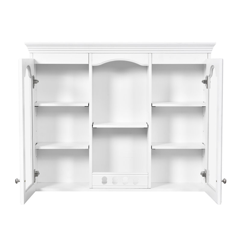 Panier de salle de bain mural, blanc, tablette réglable pour pelle d'organisation, produits de nettoyage de tablette