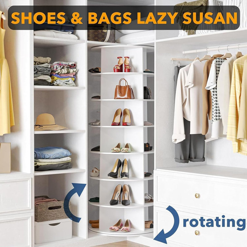 28 Pair Shoe Rack, 7 Tier