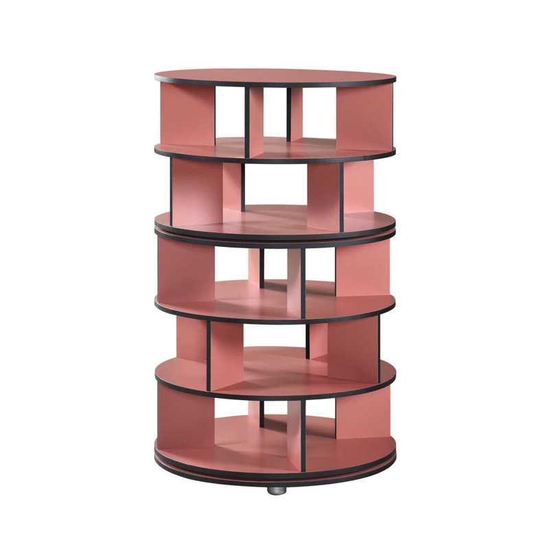 5-Tier Rotating Shoe Rack, 360° Revolving Lazy Susan Spinning Shoe Rack Tower Storage Organizer for Closet Entryway Bedroom Hallway