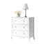 Commode blanche 3 tiroirs