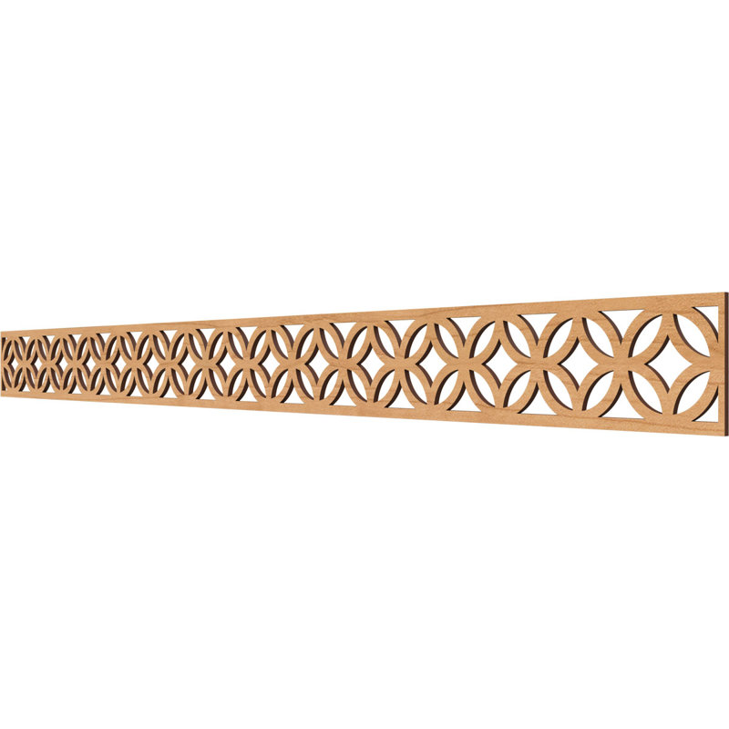 Moulure Crosby, Érable, H 4 po x l 46,375 po x P 0,25 po