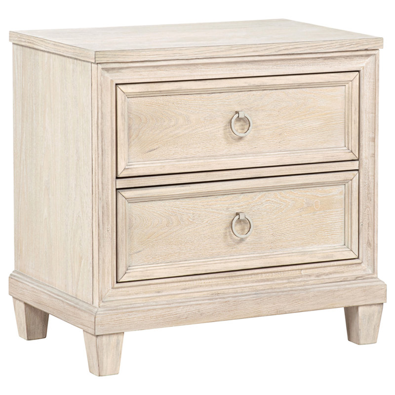 Table de chevet 2 tiroirs Wedner