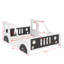 Lit plateforme double avec roulettes-1291551093
