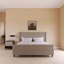 Lit tapissier haut en velours côtelé-107810875-107810878
