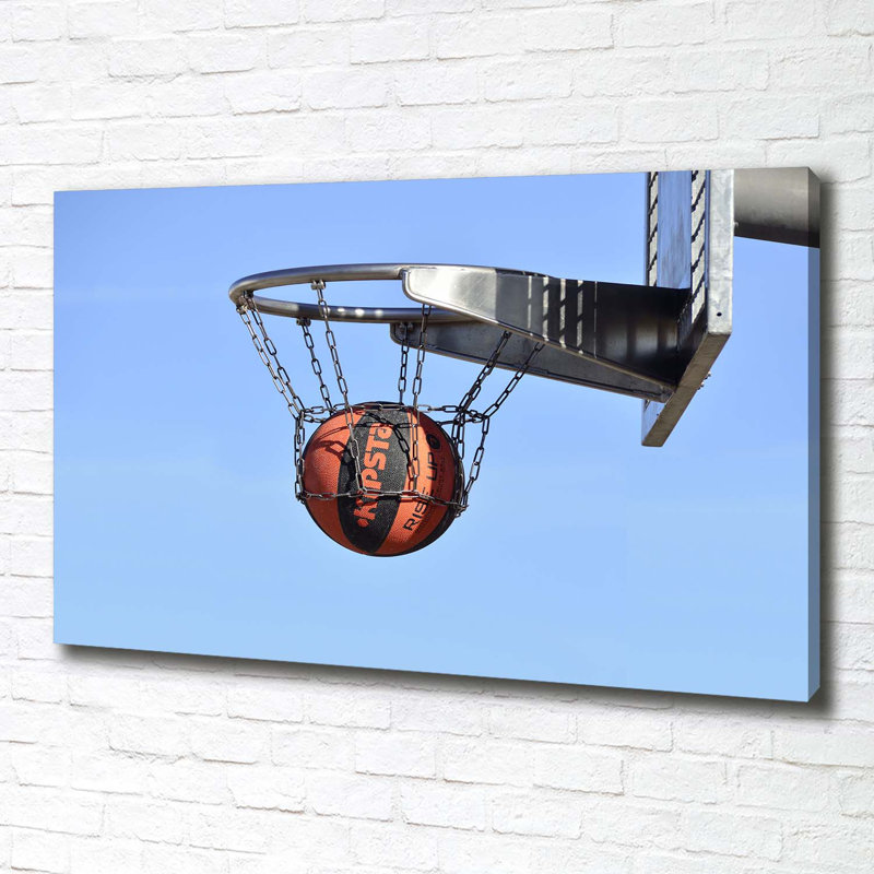 Basketball - Wrapped Canvas Print