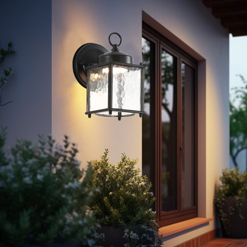 Outdoor Wall Exterior Lantern Waterproof Sconce For Patio Front Door Entryway