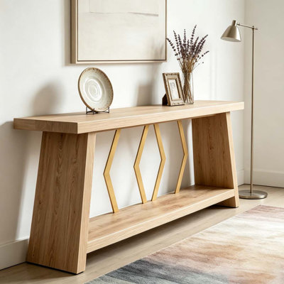 Sofa Table,Storage Console Table