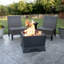 Square Steel Smokeless Fire Pit