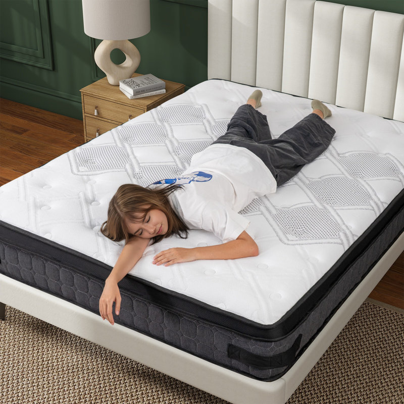 Matelas hybride à ressorts ensachés 10 po, Double