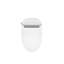 Toilette intelligente avec siège chauffant intégré, toilette moderne allongée une pièce, toilette à double chasse 1 / 1,28 GPF