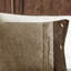 Édredon brun très grand - 7 pièces en faux suède, suède rembourré, style Lodge-122457659
