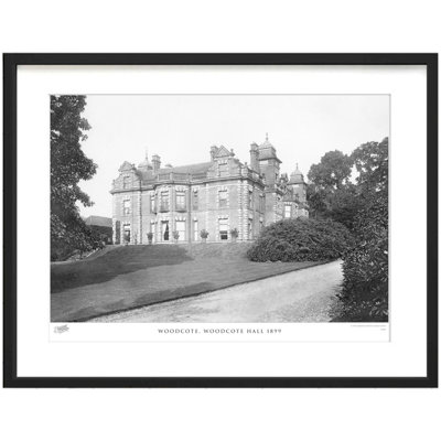 Woodcote, Woodcote Hall 1899 - Single Picture Frame Print