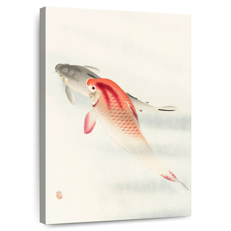 Two Carp, 36" H x 24" W