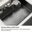 33.1'' W Drop-In Stainless Steel Kitchen Sink