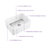 Pure 24" W Single Bowl Fireclay Farmhouse Kitchen Sink