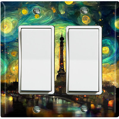 2 - Gang Rocker Standard Wall Plate