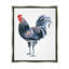 Coq sur bois par Claudia Bianchi, impression-93844626-93852589