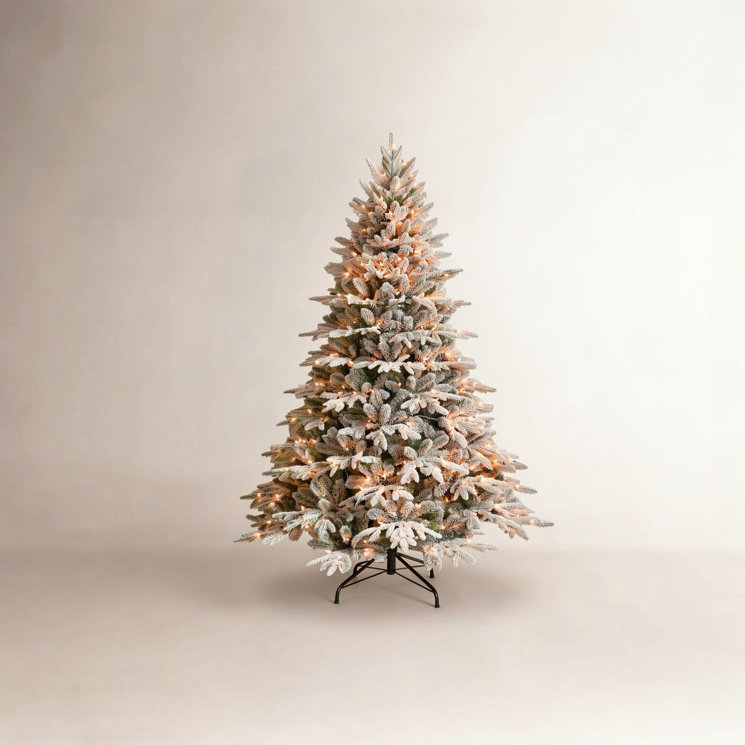 Blue Pre-Lit Spruce Christmas Tree, 6.5'