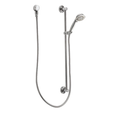 Pomme de douche à barre coulissante commerciale