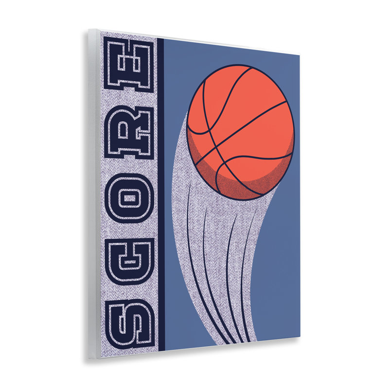 Plaque murale Score Score Basketball, design par Marcus Prime