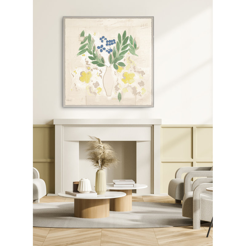 Matisse II Print by Paule Marrot, Clear, 47" H x 47" W