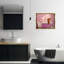 Lapin dans un cadre flottant de bain rose relaxant, design par Lucia Heffernan-1628585548-1628585905