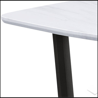 Madan Dining Table with Durable Marble Top for Elegant and Modern Dining Spaces