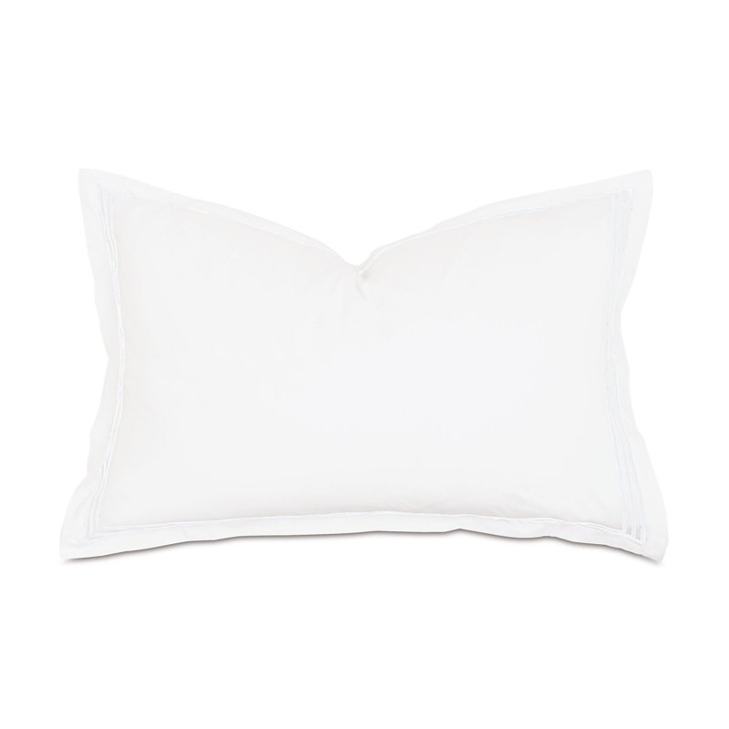Tessa Cotton Sham Set, White, Queen, Multi-stripe