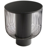 Carousel Glass End Table