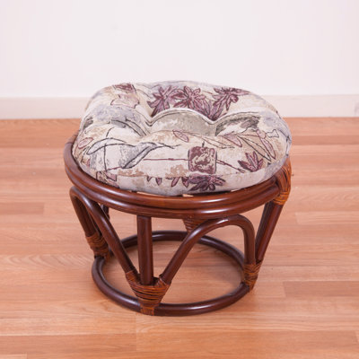 Papasan Indoor Ottoman Cushion by Winston Porter