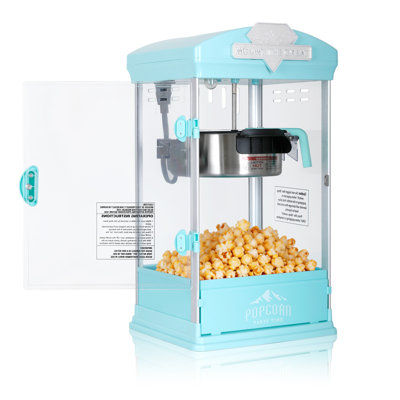 Machine à maïs soufflé 8 oz, pop-corn de comptoir 19,54 pouces pour fêtes, événements et cinéma maison