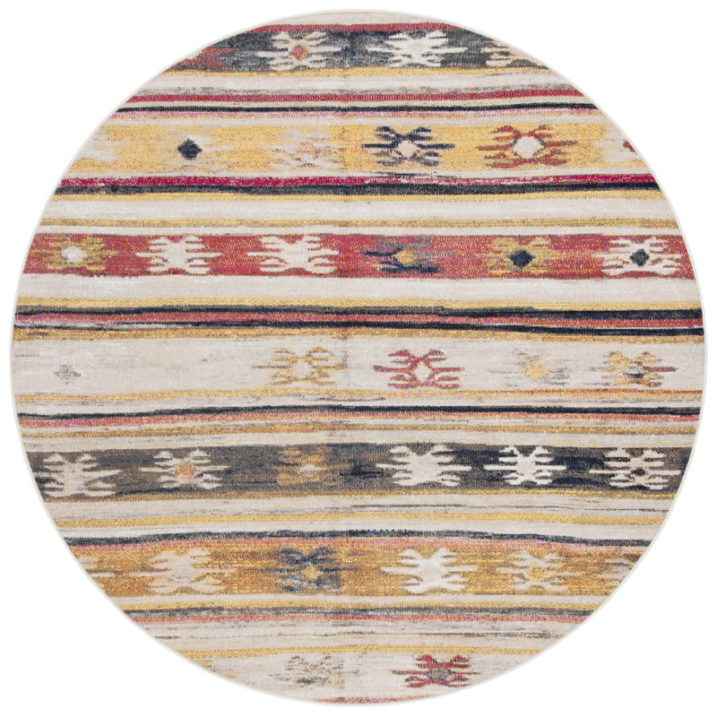 Depuy Performance Southwestern Indoor/Outdoor Area Rug, Runner 2'3" x 12'