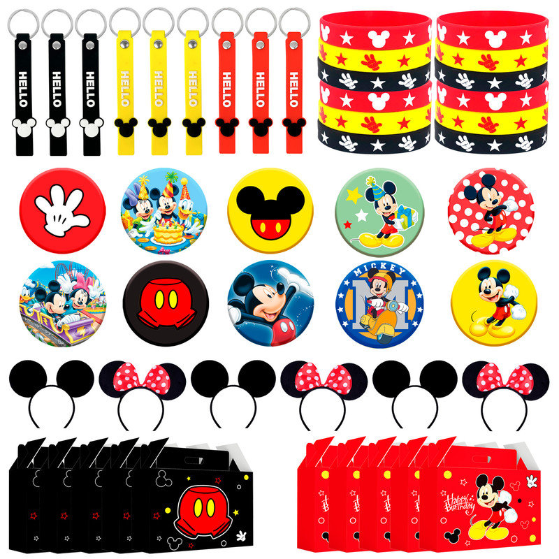 Mouse Party Supplies, All-in-One Mickey Party Favors Packs