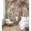 Papier peint Serene Tropical Oasis Herons And Palm Trees-112696701-112696705